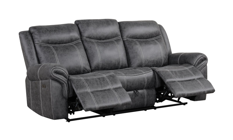 Acme Furniture Zubaida Dark Gray 3pc Power Living Room Set