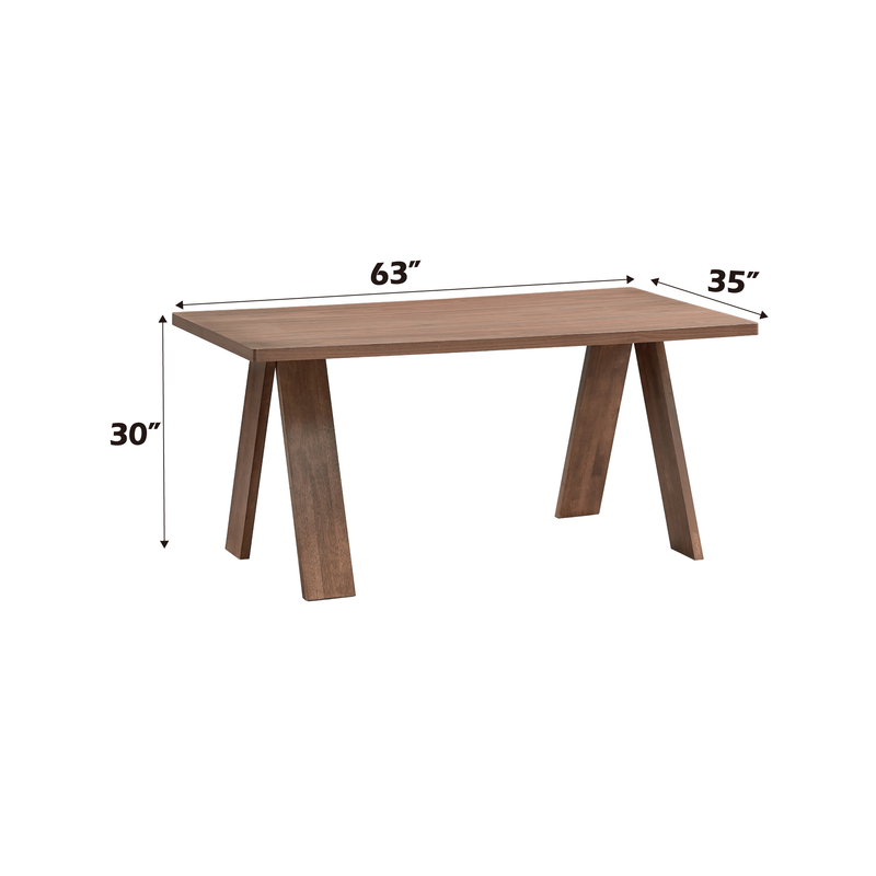 Acme Furniture Sarha Walnut Dining Table