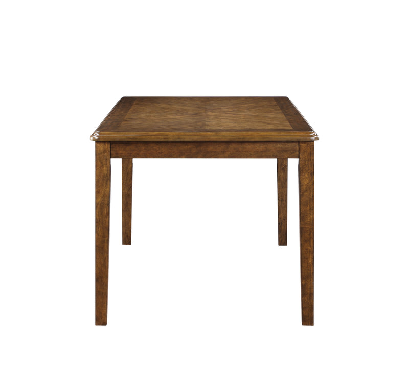 New Classic Furniture Gia Ebony PU 60 Inch 5pc Dining Set