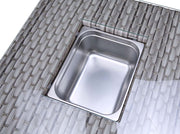 Acme Furniture Laurance Gray Patio Sectional with Cocktail Table