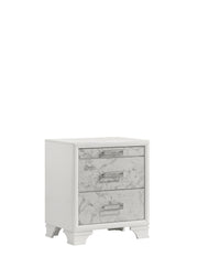 Galaxy Home Soul White Nightstand