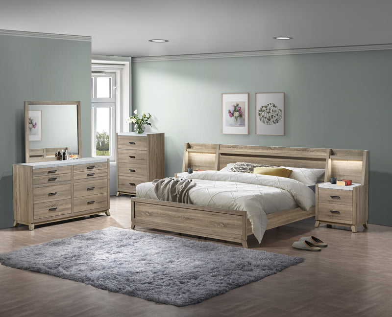 Crown Mark Tilston Queen Bed