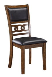 2 New Classic Furniture Gia Brown Dining Chairs