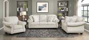 Home Elegance Attleboro Beige 3pc Living Room Set