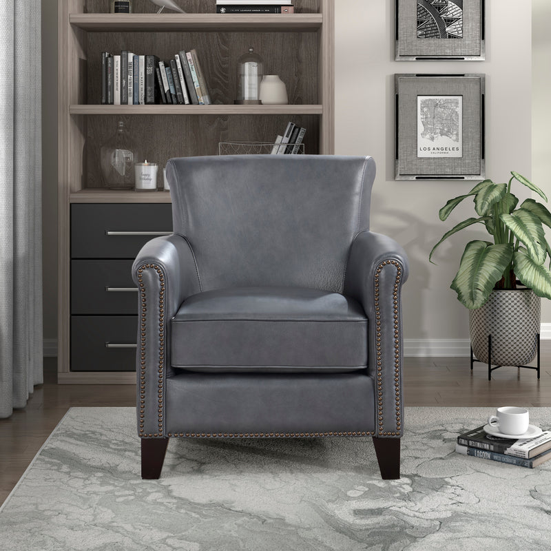 Home Elegance Braintree Gray Accent Chair