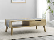 Steve Silver Calgary Natural Sintered Stone Coffee Table