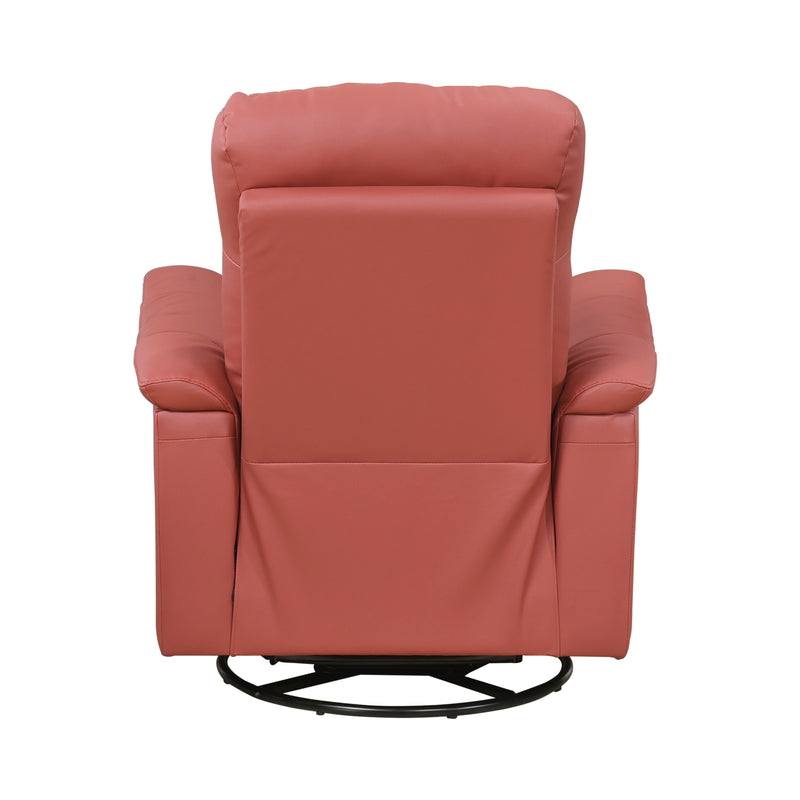Home Elegance Bristow Green Swivel Glider Reclining Chair