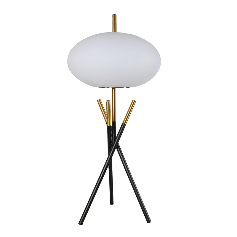 Crown Mark Black Gold Table Lamp