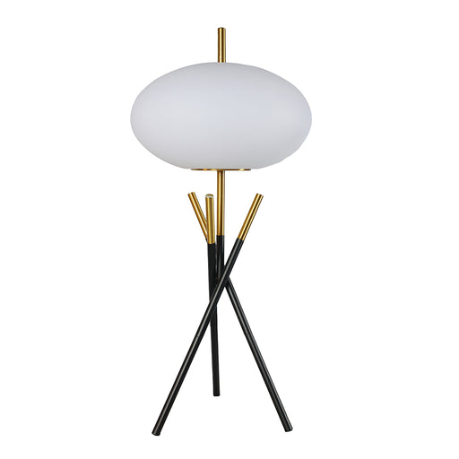 Crown Mark Black Gold Table Lamp