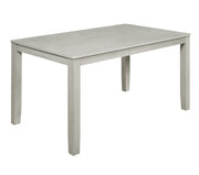 New Classic Furniture Pascal Driftwood 59 Inch Rectangle Dining Table