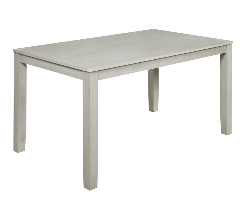 New Classic Furniture Pascal Driftwood 59 Inch Rectangle Dining Table