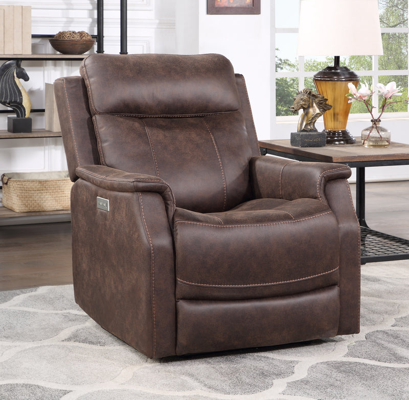 Steve Silver Valencia Ocean Blue Power Recliner Chair