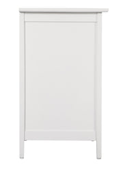 Glory Furniture Daniel White 3 Drawers Nightstand