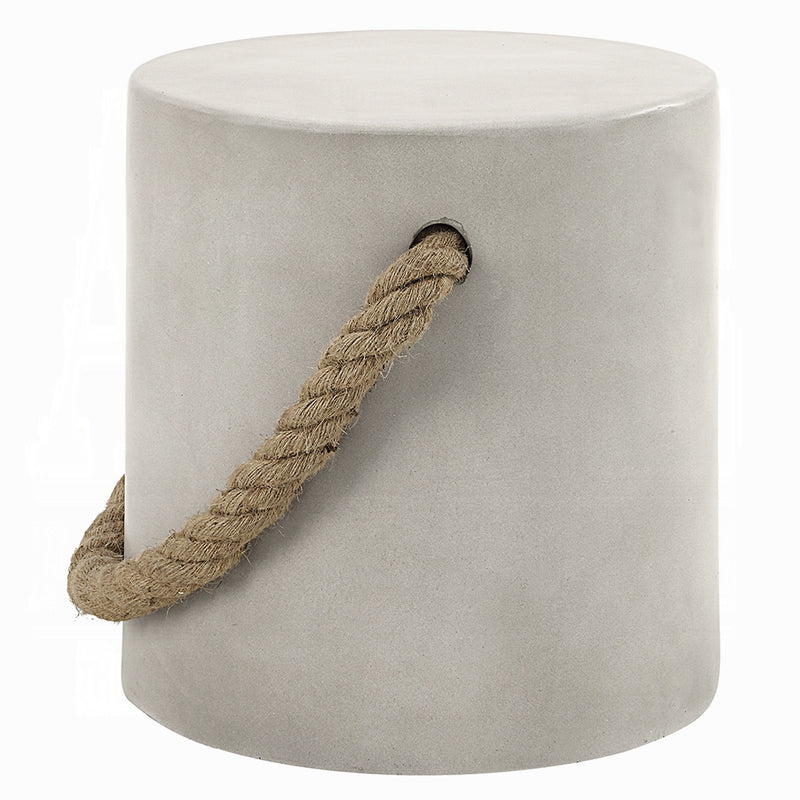 Acme Furniture Gene Natural Gray Accent Table