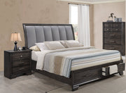 Crown Mark Jaymes 4pc Bedroom Set With Queen Storage Bed