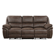Home Elegance Proctor Brown 2pc Living Room Set