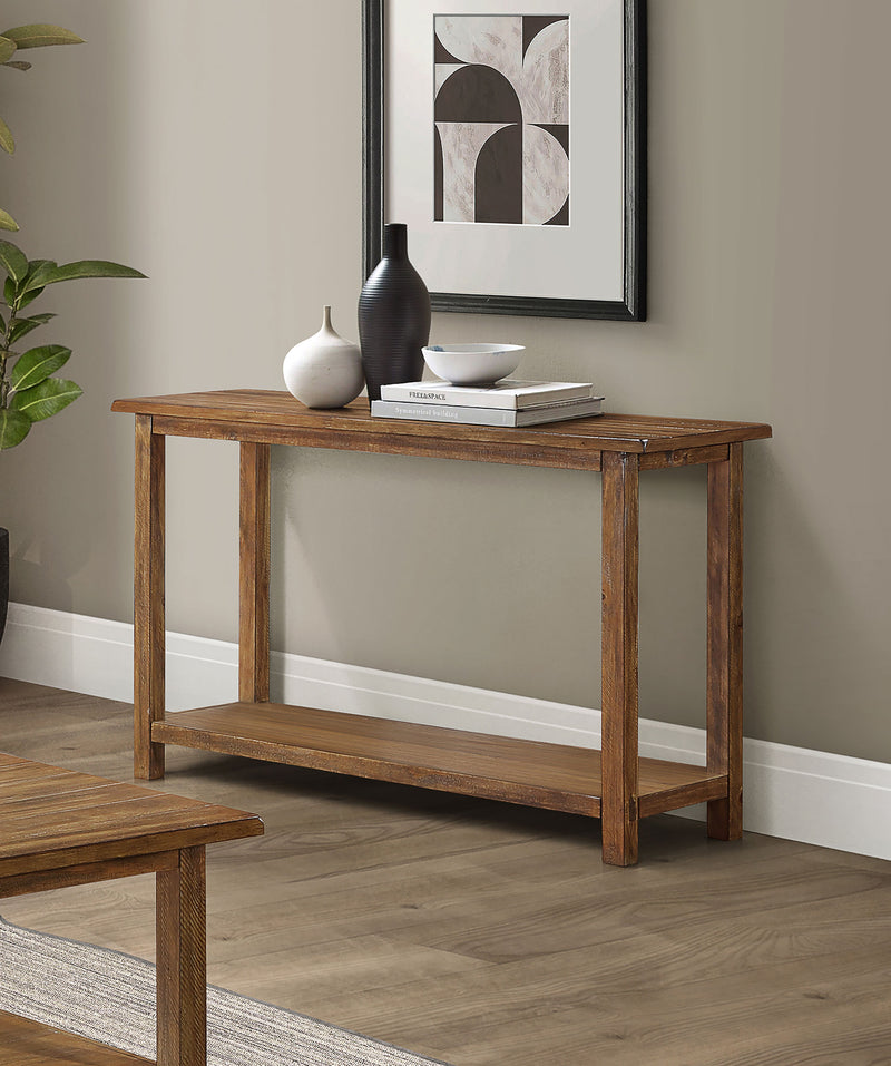 Coaster Furniture Payne Distressed Brown Entryway Sofa Table