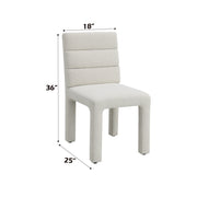 2 Acme Furniture Hettie Beige Side Chairs