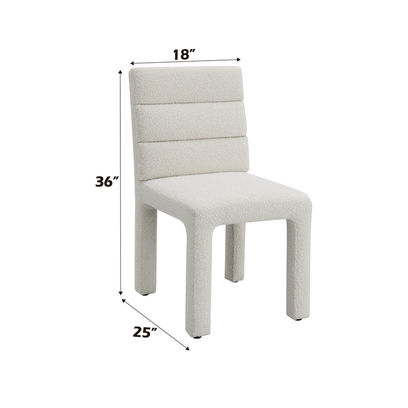 2 Acme Furniture Hettie Beige Side Chairs