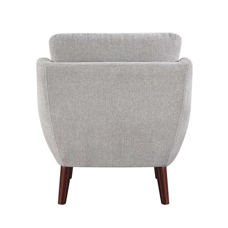 Home Elegance Ellie Gray Accent Chair