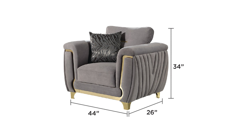 Galaxy Home Leena Gray Chair