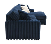 Acme Furniture Breton Blue Sectional