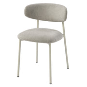 2 Acme Furniture Ingram Light Gray Side Chairs