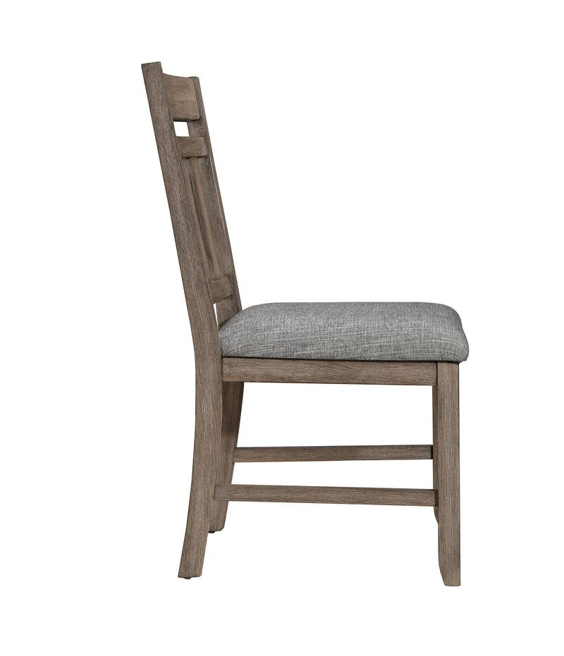 2 New Classic Furniture Harrisburg Walnut Dining Chairs