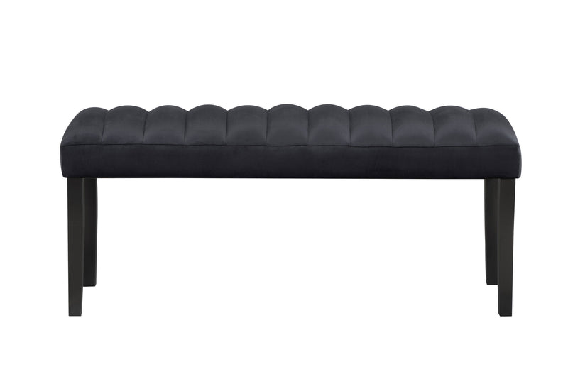 Global Furniture D8685 Black Dining Bench