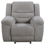 Coaster Furniture Gilson Grey Glider Recliner