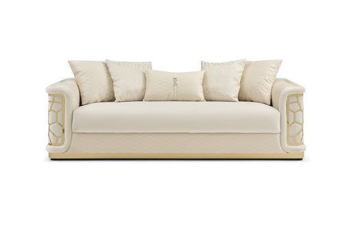 Glory Furniture Talia Ivory Sofa