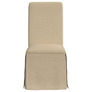 2 Coaster Furniture Shawna Light Khaki Beige Dining Chairs