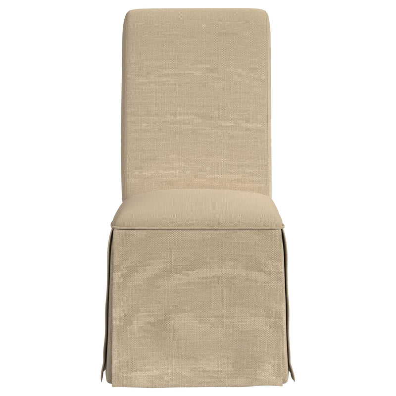 2 Coaster Furniture Shawna Light Khaki Beige Dining Chairs