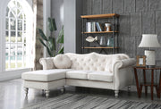 Glory Furniture Hollywood Pink Sofa Chaise