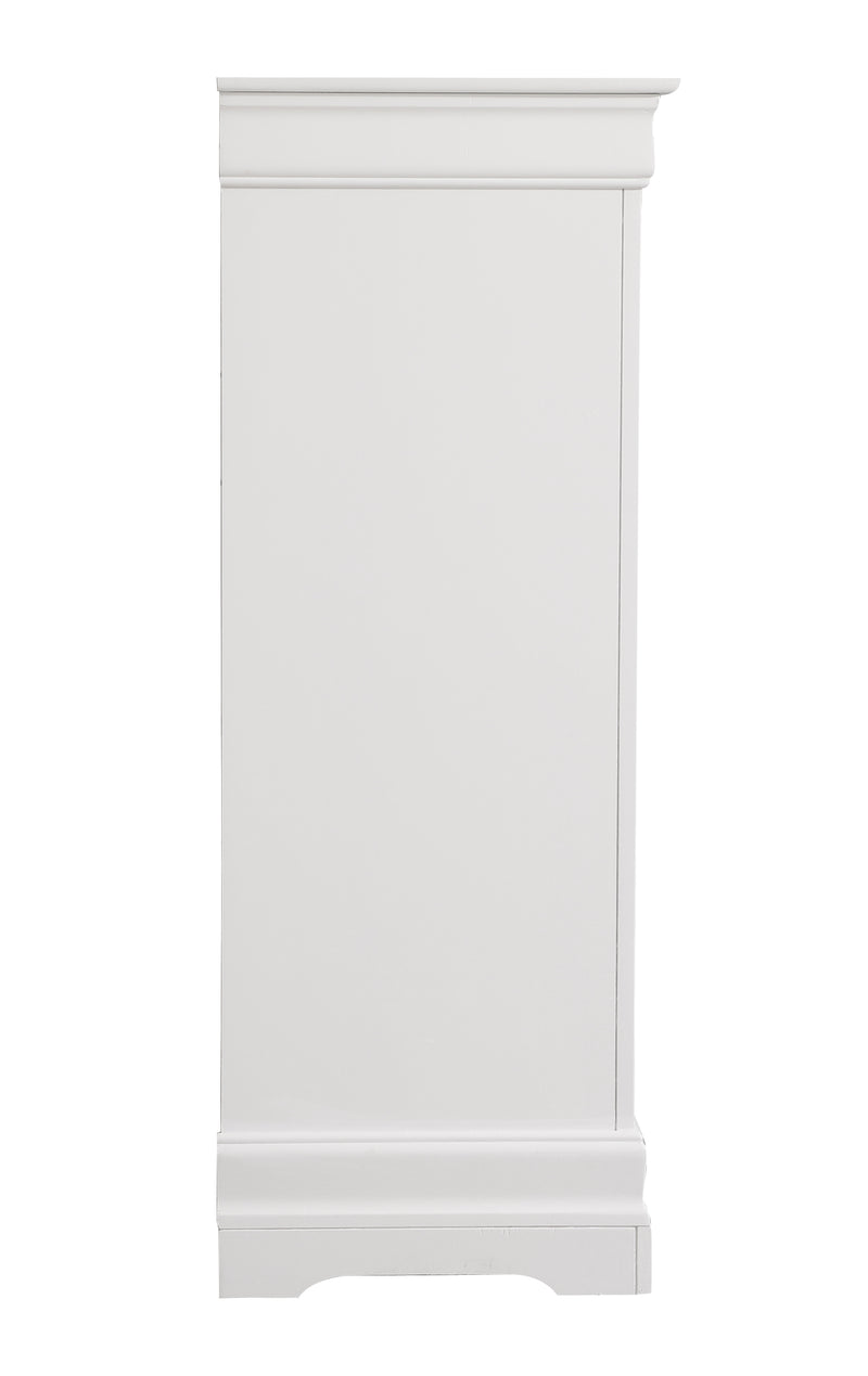 Glory Furniture Louis Phillipe White Chest