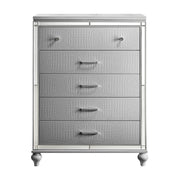 New Classic Furniture Valentino Silver Wood Chest