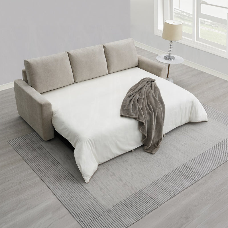 Acme Furniture Leira Beige Sleeper Sofa