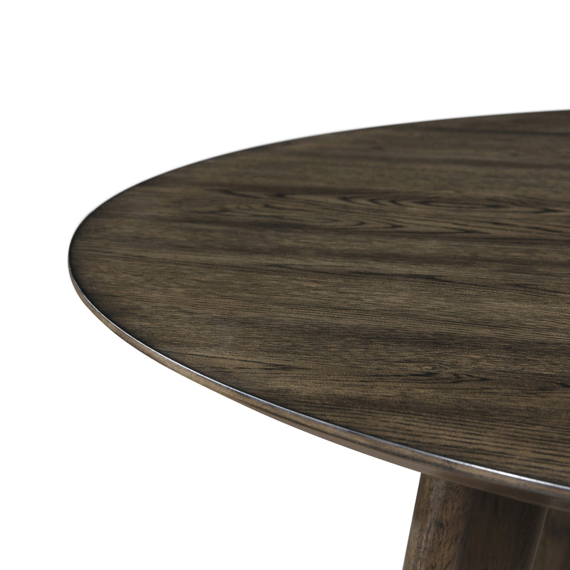 New Classic Furniture Rex Walnut 48 Inch Round Dining Table