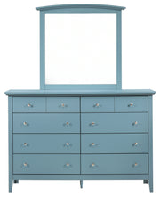 Glory Furniture Hammond Pink Dresser and Mirror Casual