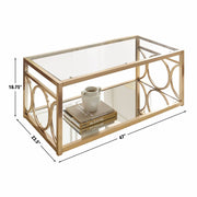Steve Silver Olympia Gold 3pc Coffee Table Set