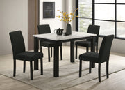 4 Crown Mark Resia Black Dining Chairs
