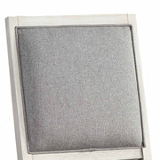 Steve Silver Canova Antique White Gray 7pc Dining Room Set