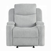 Acme Furniture Galya Light Gray Motion Glider Recliner