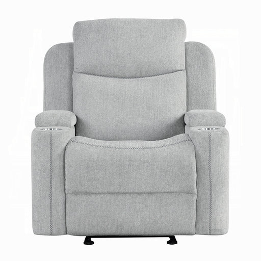Acme Furniture Galya Light Gray Motion Glider Recliner