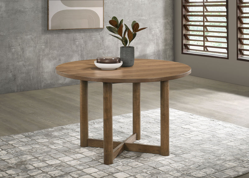 Coaster Furniture Biltmore Walnut Brown Dining Table