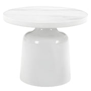 Acme Furniture Zaid White End Table