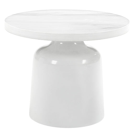 Acme Furniture Zaid White End Table