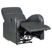 Coaster Furniture Grant Grey Power Recliner Chair