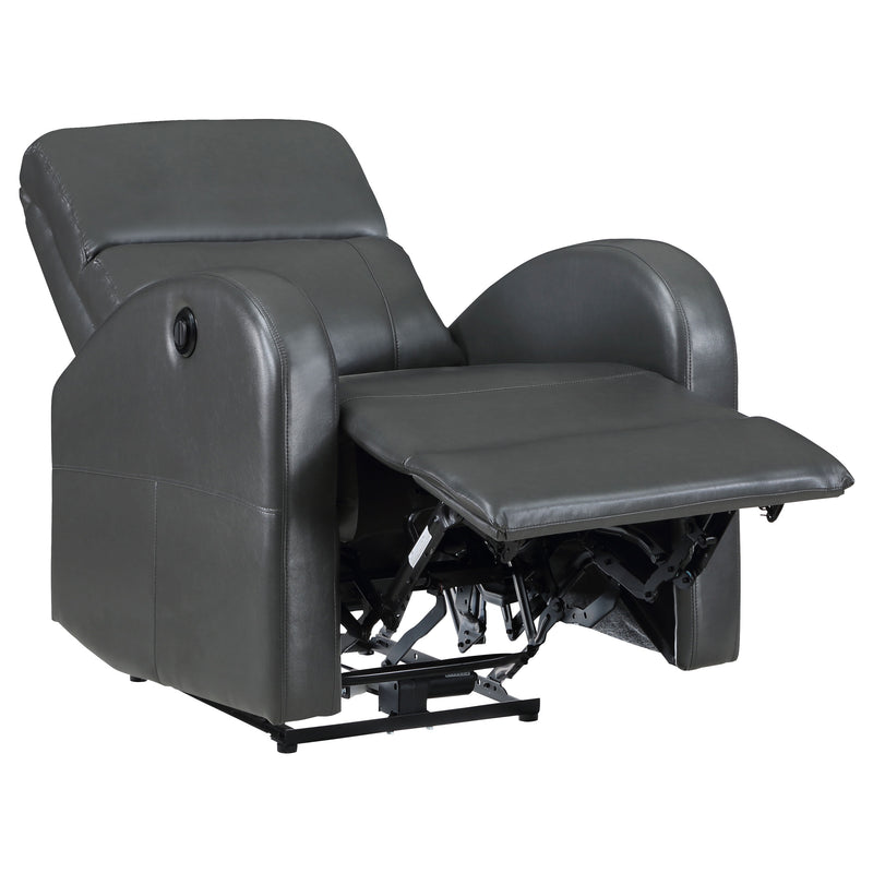 Coaster Furniture Grant Grey Power Recliner Chair