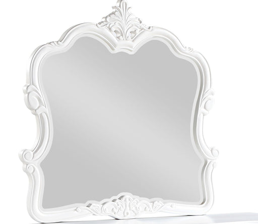 Galaxy Home Opulence White Mirror